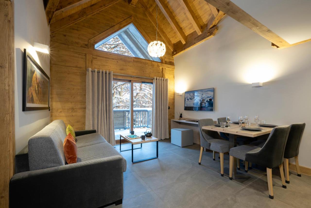 Les Chalets Elena Aparthotel Les Houches Luaran gambar